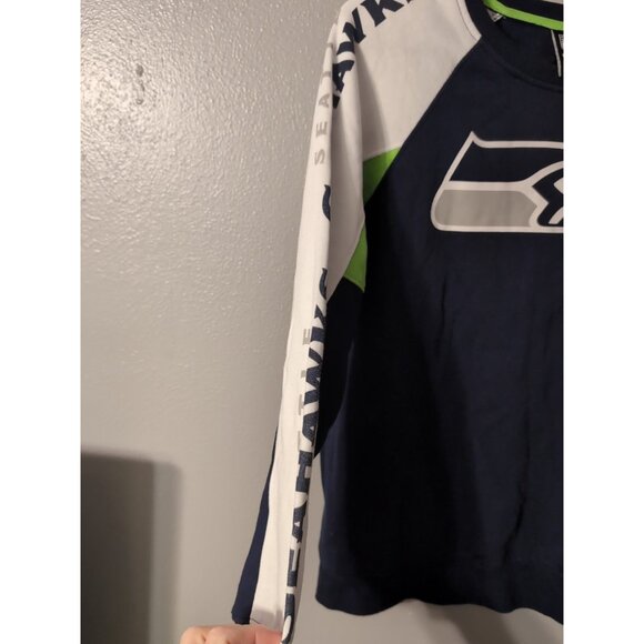 Seattle Seahawks NFL Team Apparel Sweater Size M Graphic - Picture 3 of 7